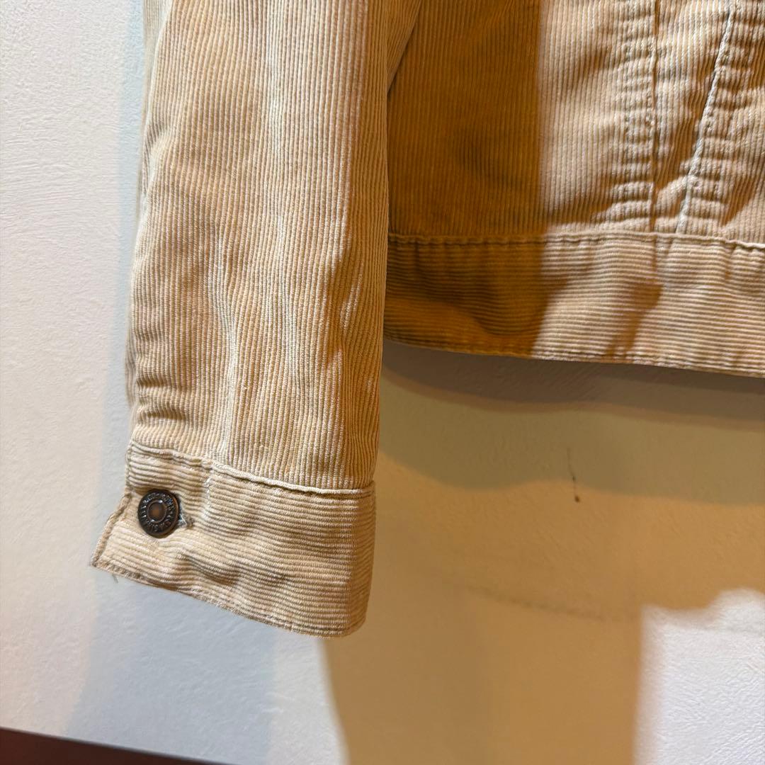 ヴィンテージ 70sリーバイス　コーデュロイトラッカー　ジャケット　40 MーL