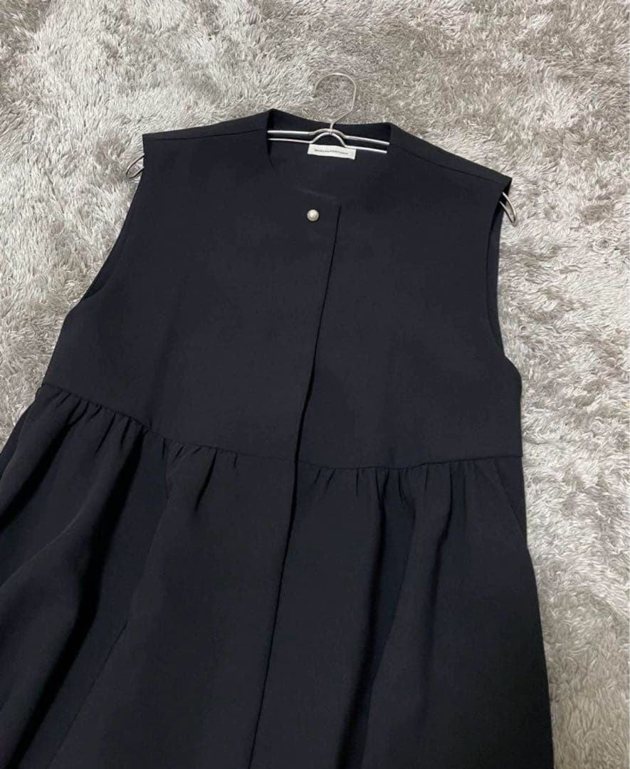 美品♡BARNYARDSTORMパールペプラムベスト ジレ　フォーマル手洗い可能