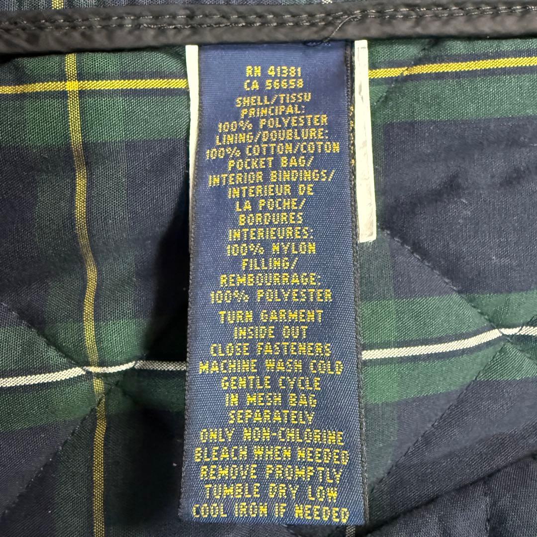 POLO RALPH LAUREN ポロラルフローレン【L】キルティング ベスト