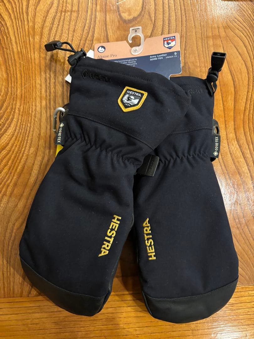 HESTRA★ARMY LEATHER GORE-TEX MITT★サイズ：９