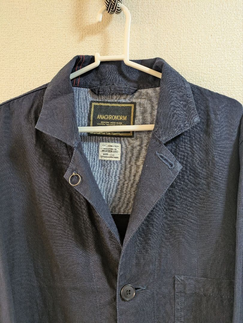 anachronorm アナクロノーム リネンコート ショップコート