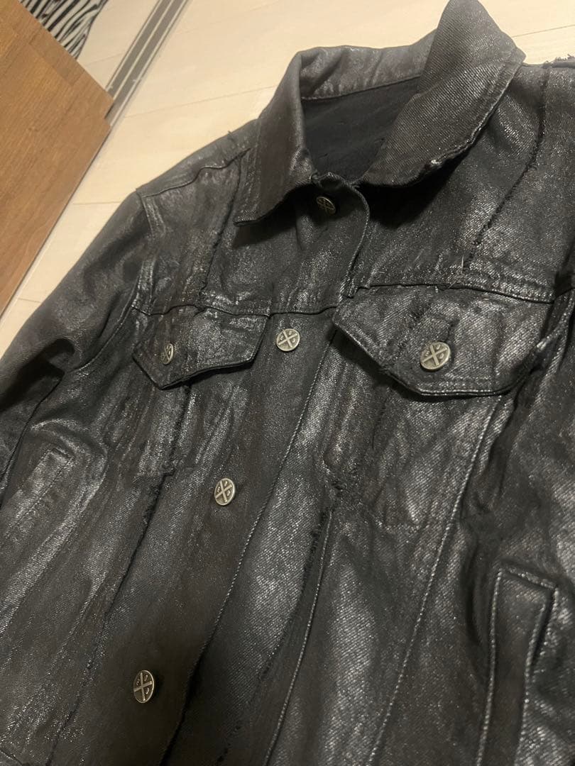 wax coating デニムジャケット swag opium