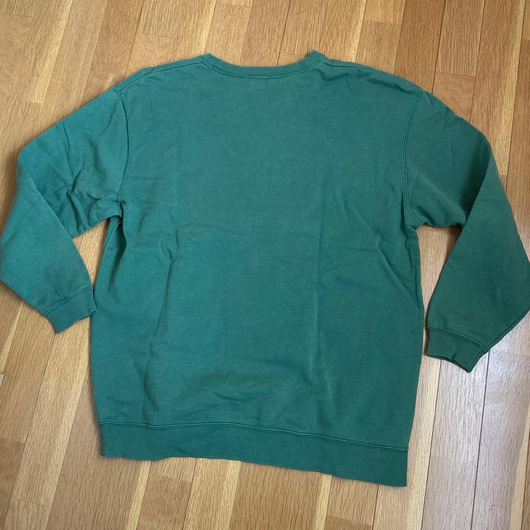 NEW VINTAGE GOLF　ロゴスウェット　XL 緑