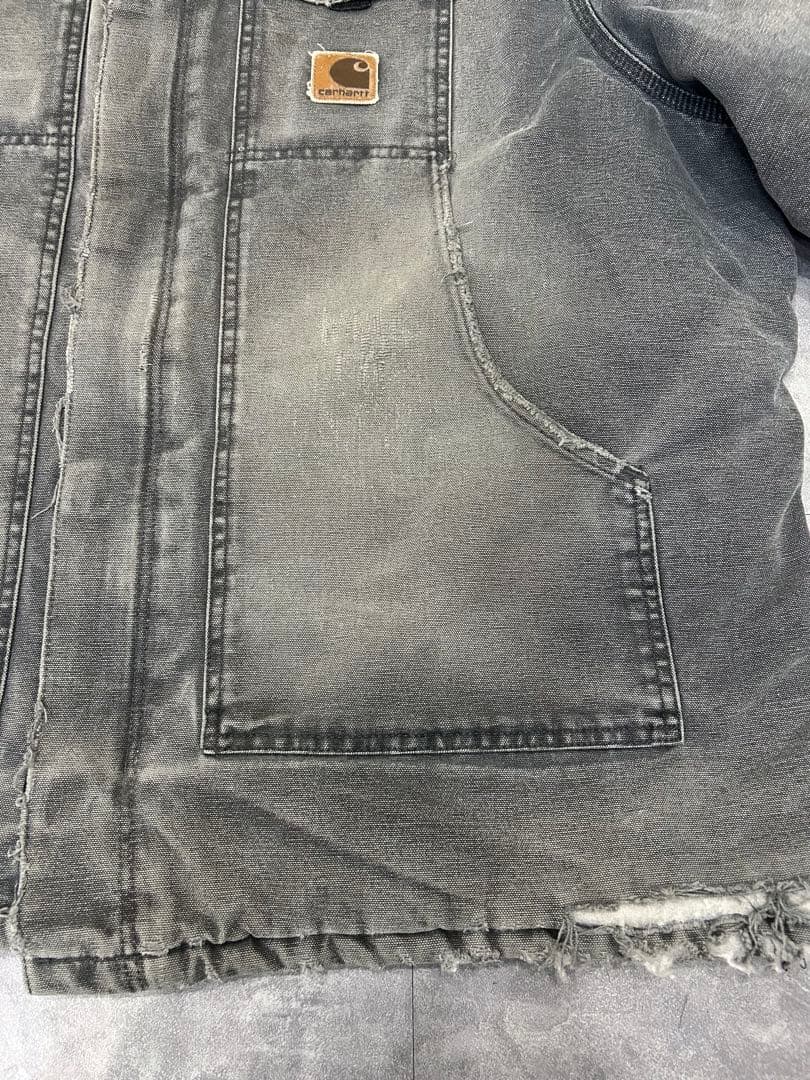 Z*L様 90s〜 Carhartt トラディショナルコートブラック鬼フェード