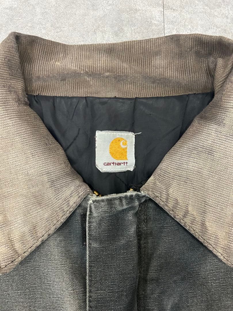 Z*L様 90s〜 Carhartt トラディショナルコートブラック鬼フェード