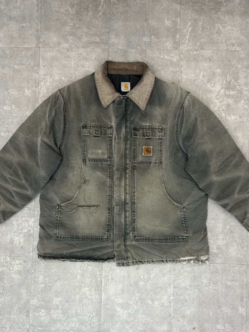 Z*L様 90s〜 Carhartt トラディショナルコートブラック鬼フェード