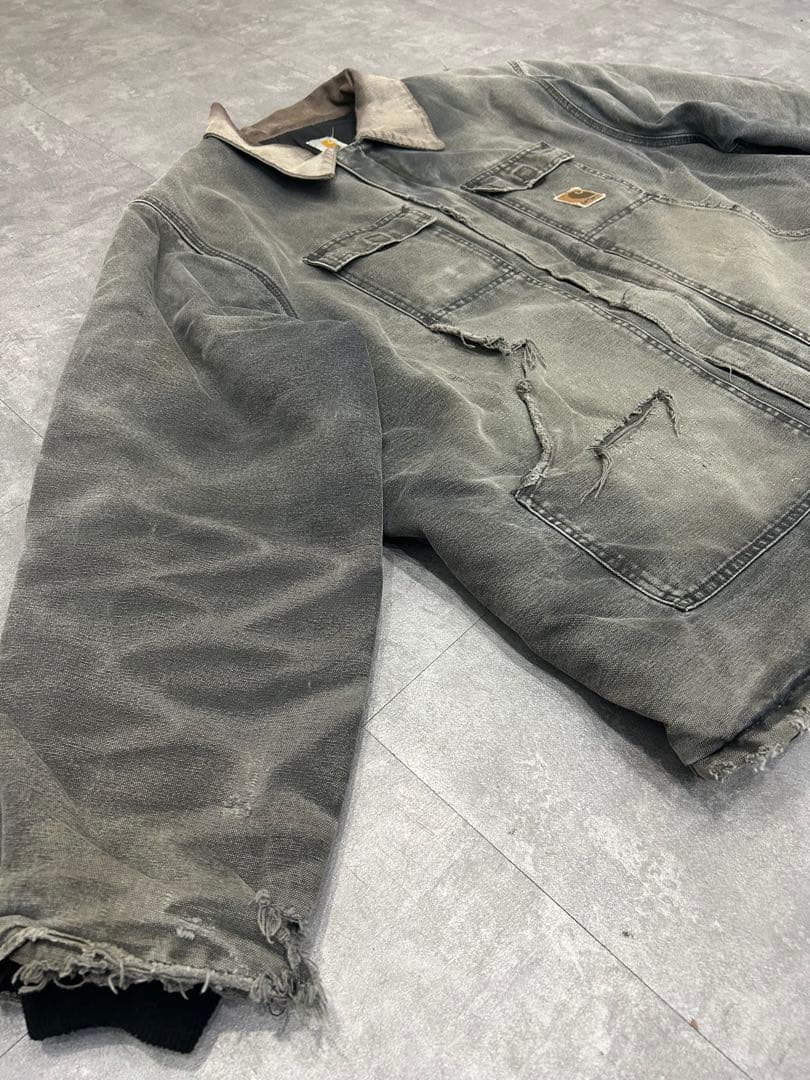 Z*L様 90s〜 Carhartt トラディショナルコートブラック鬼フェード