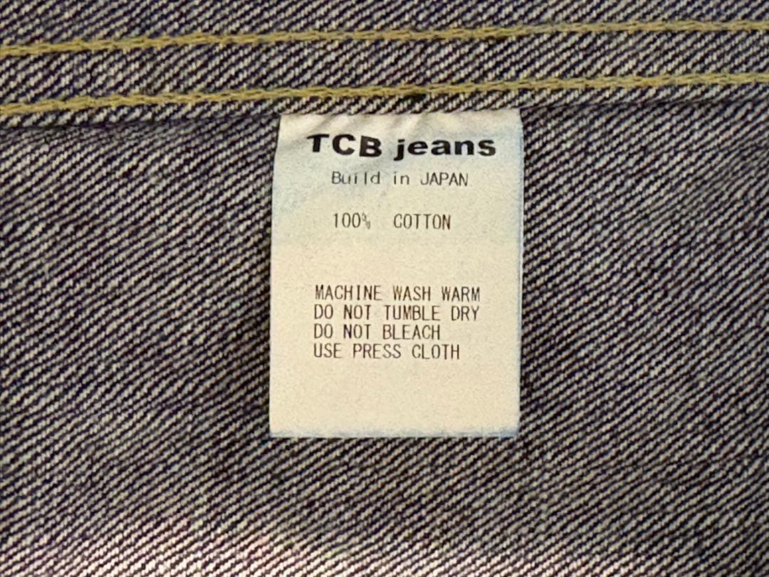 A*e様 美品TCB jeans S40's Jacket 14oz /36/デ