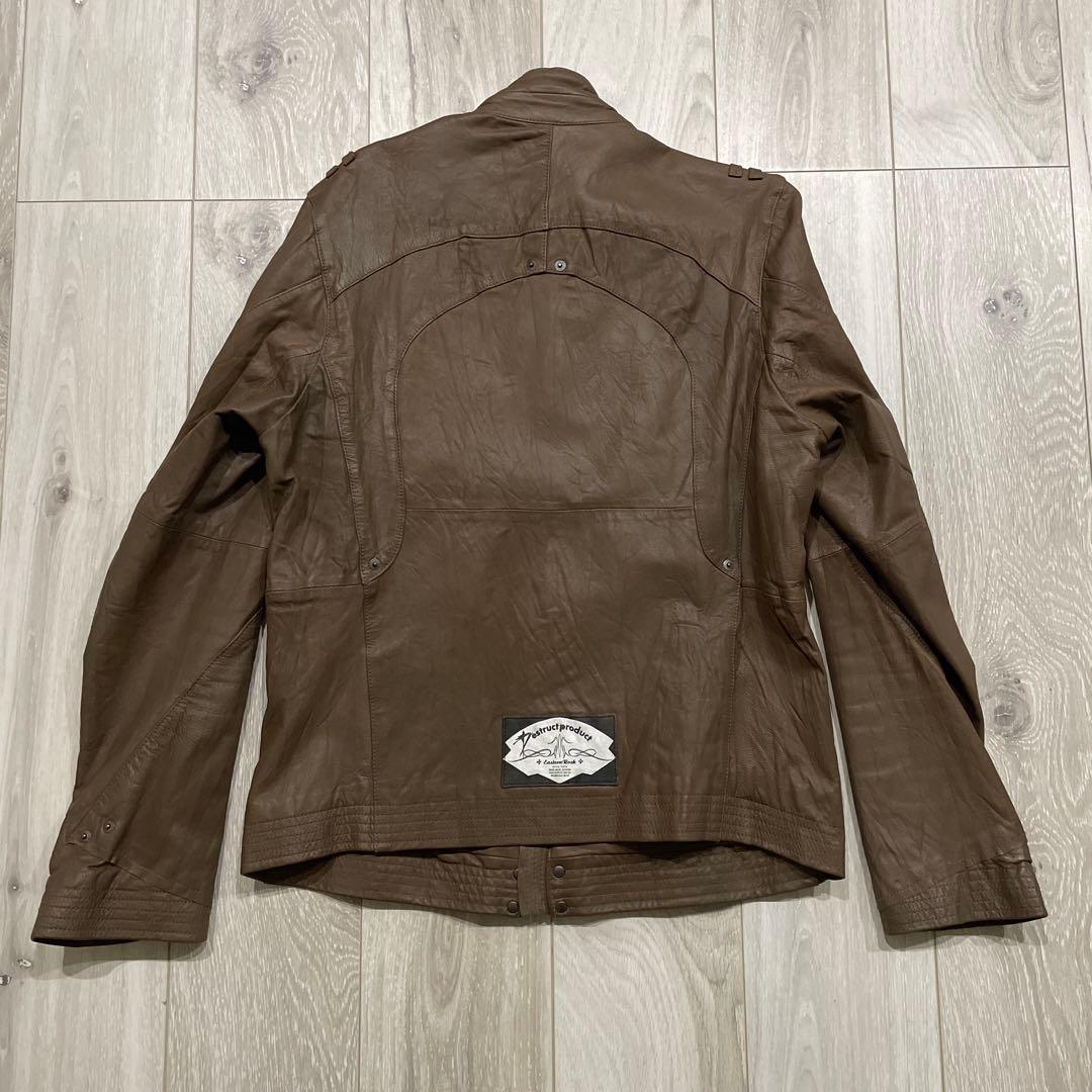 00s y2k archive PPFM ラムレザー 八の字 レザージャケット