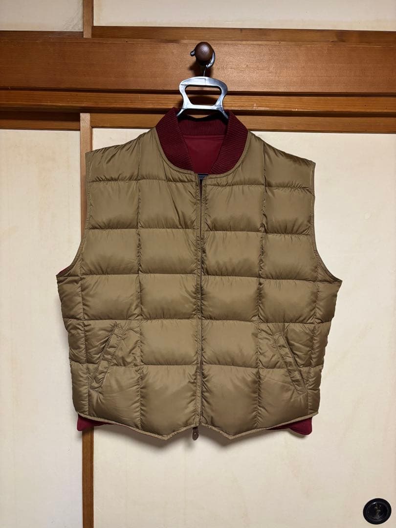 Eddie Bauer 90sリバーシブルダウンベスト