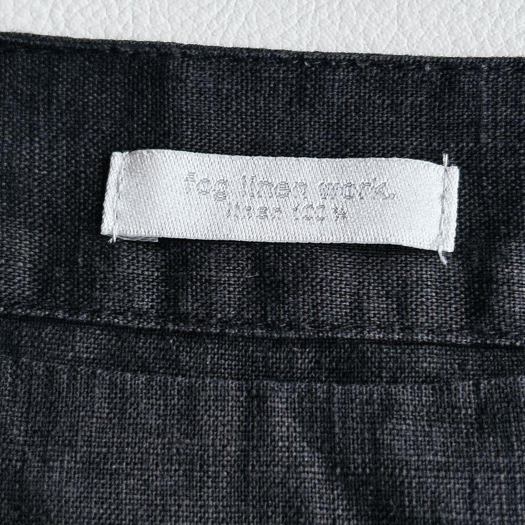 fog linen work フォグリネンワーク ⿻ リネン プルオーバー 黒
