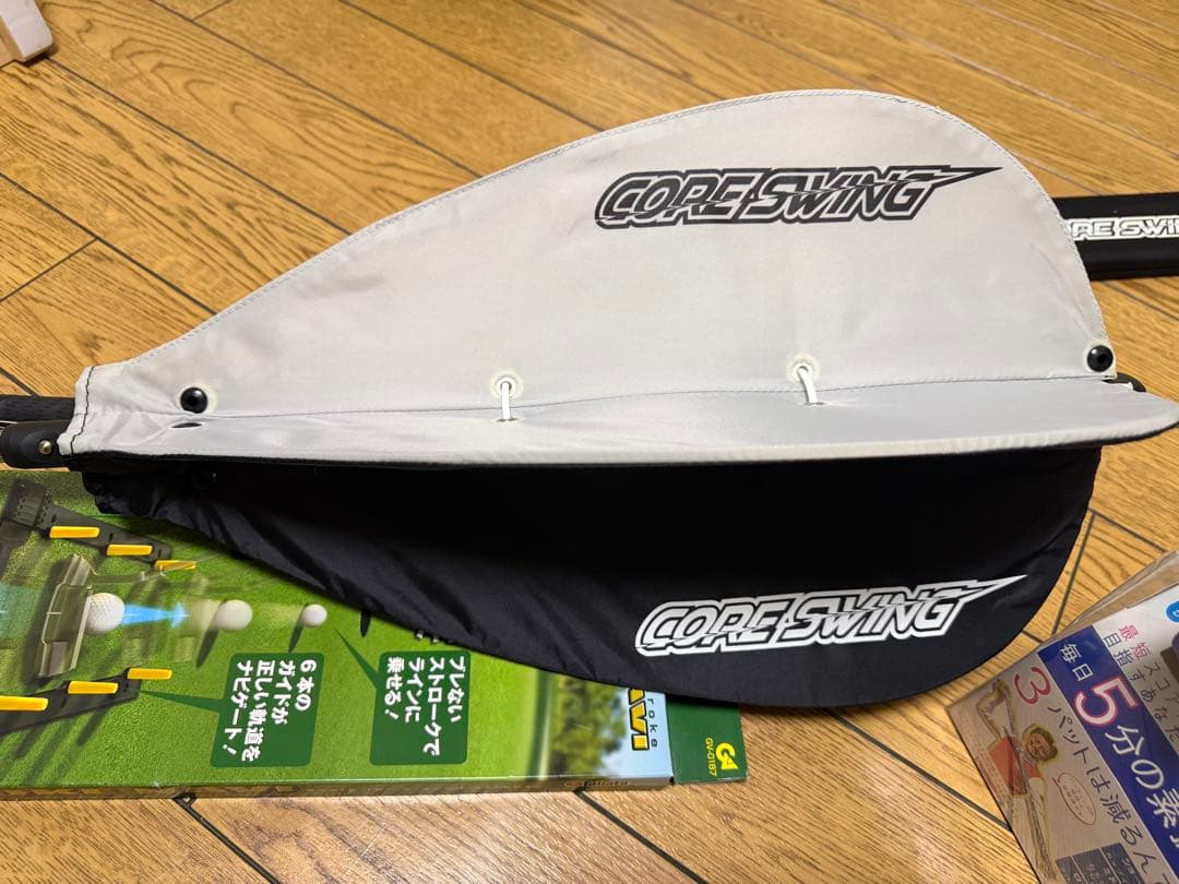 タバタお得な4点セット core swing トルネードスティック距離感マスター