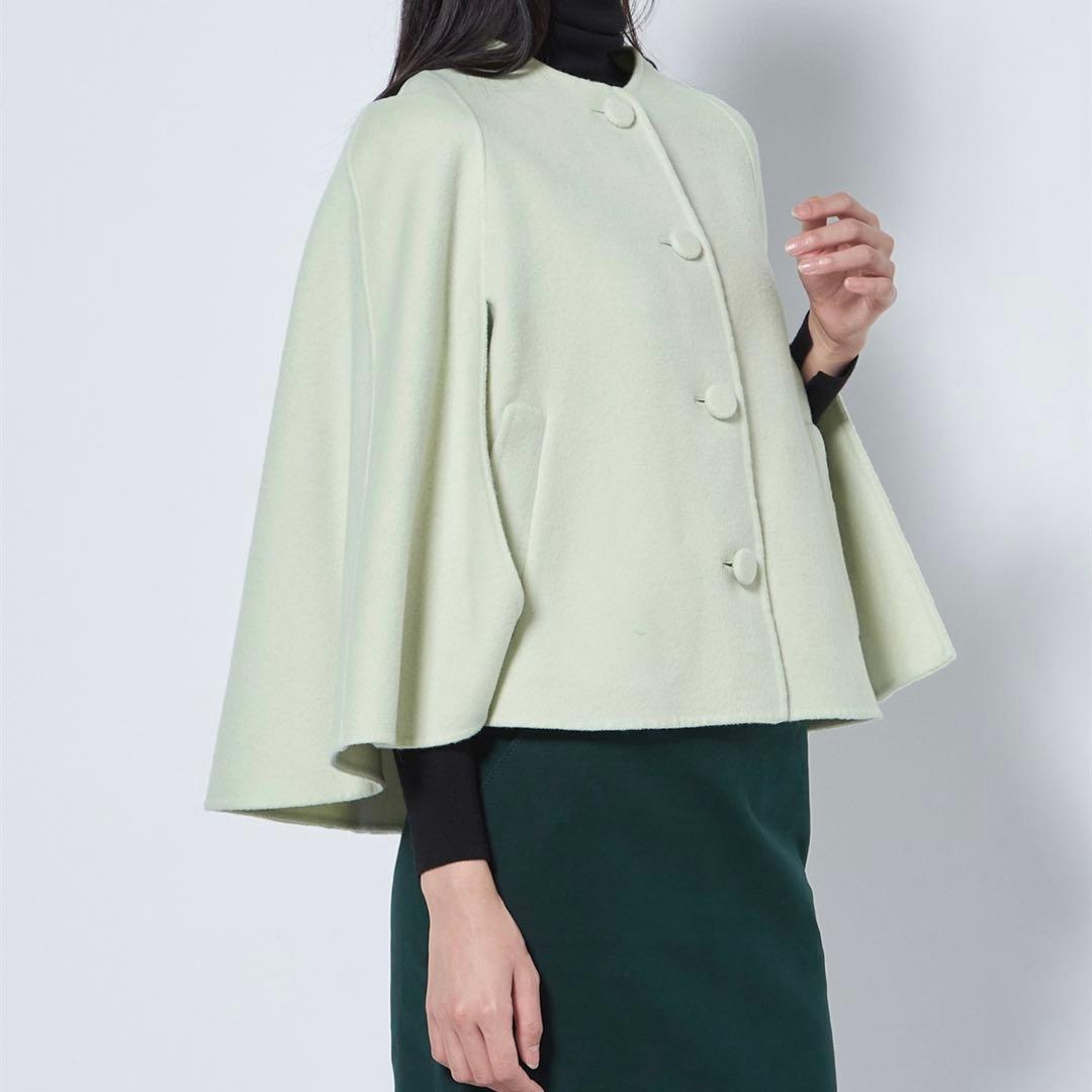 49AV.junko shimada ジュンコシマダ　リバー仕立ノーカラーJK