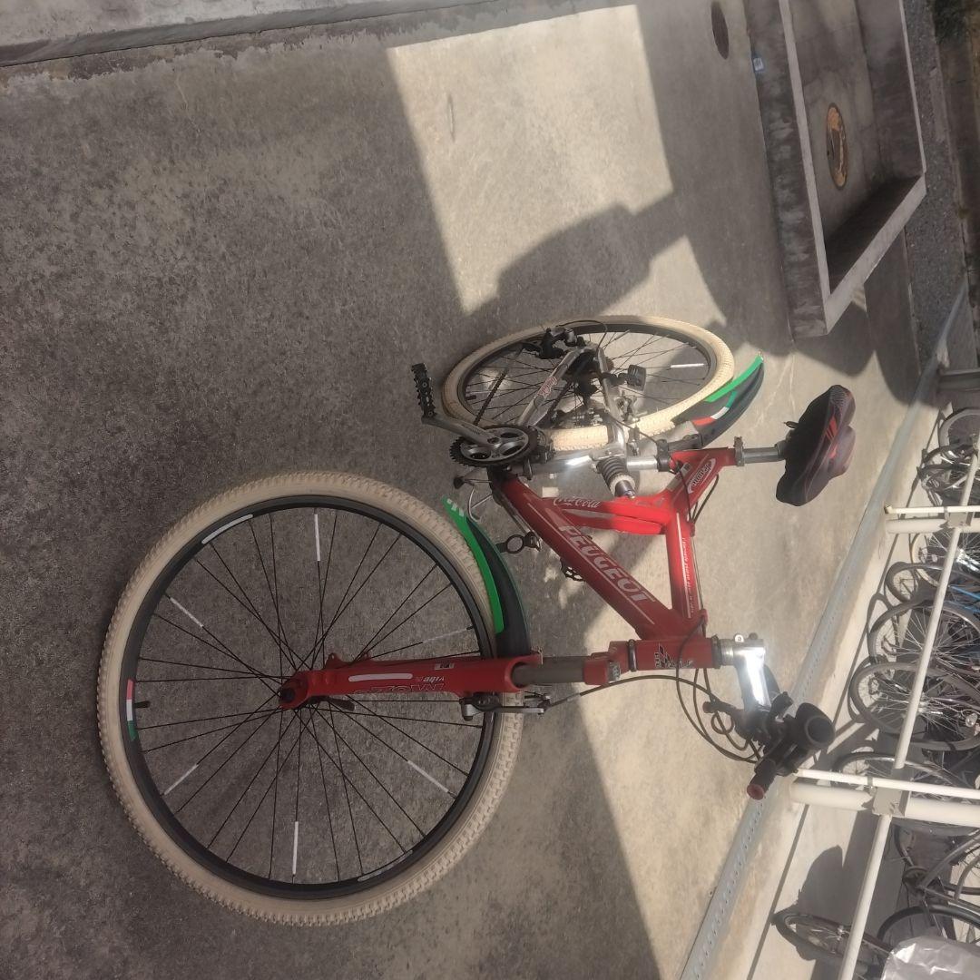 プジョー　スポーツサイクル（レッド） 引き取り限定（大阪北部）