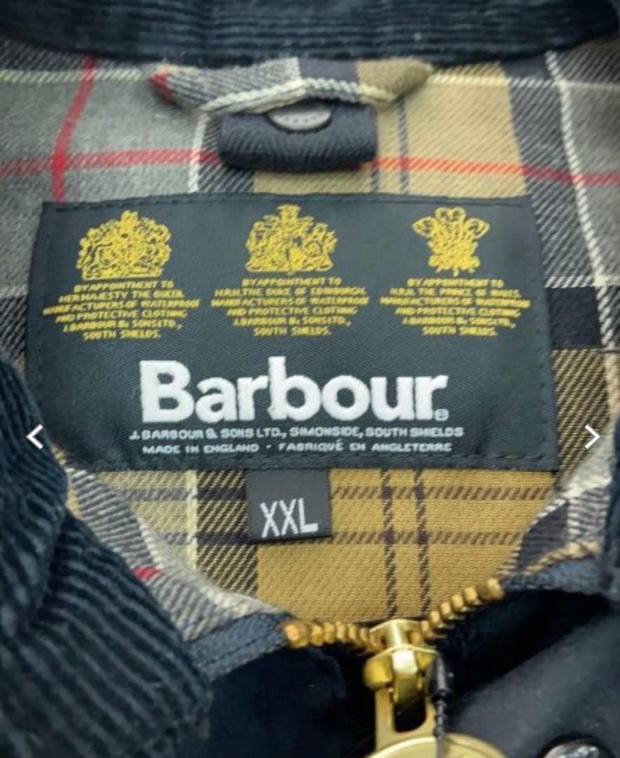 Barbour 黒 ジャケット XXL
