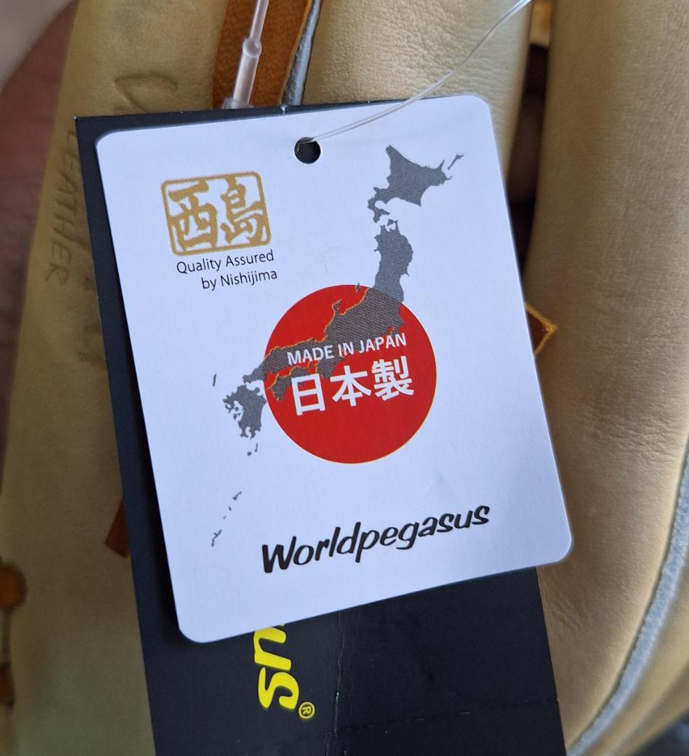 ワールドペガサス　オーダー別注グラブ 　硬式内野手モデル　一点物セール