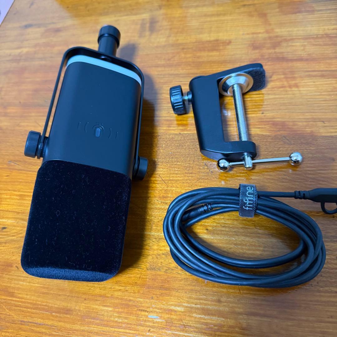 FIFINE XLR/USB ゲーミングマイクセット AM8T