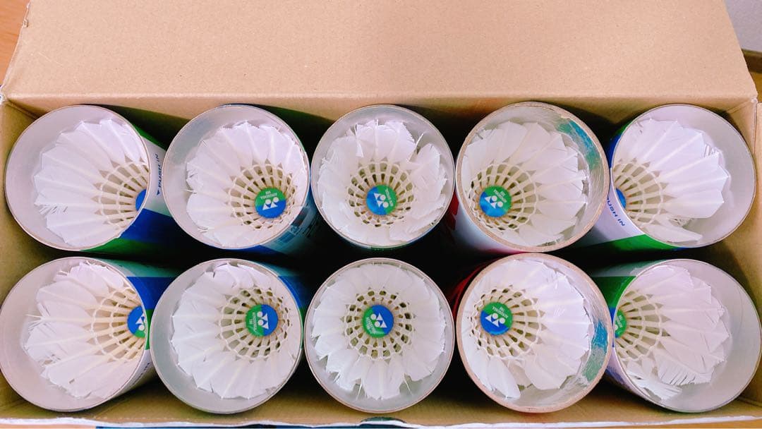 YONEX 羽根シャトル 120球