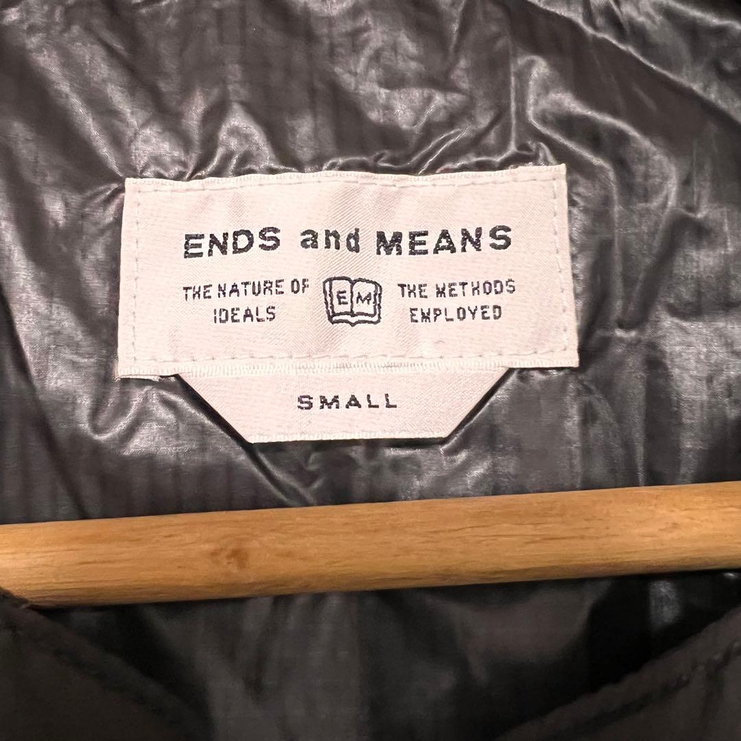 ENDS and MEANS ベスト Tactical Puff Vest S