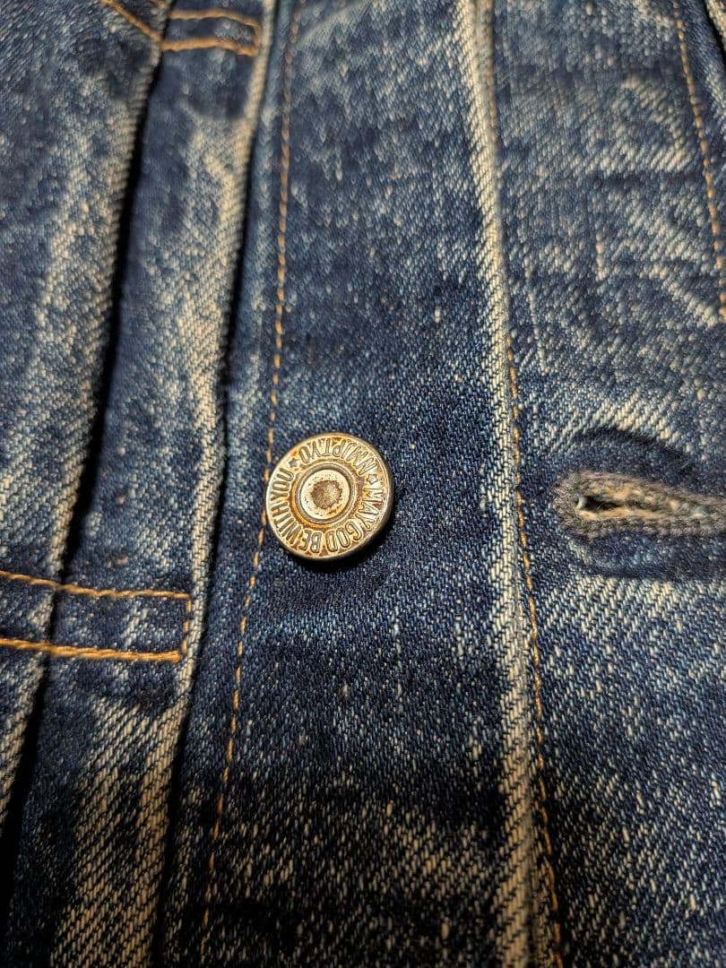 ジャケット・アウター New Manual T-BACK DENIM JACKET #001