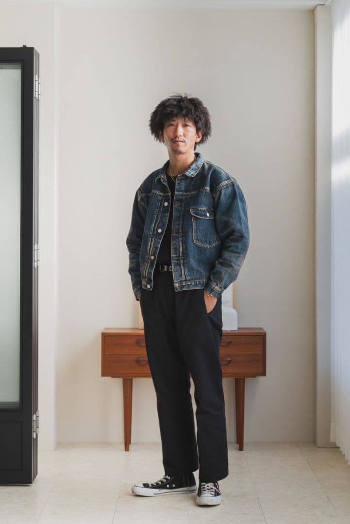 ジャケット・アウター New Manual T-BACK DENIM JACKET #001