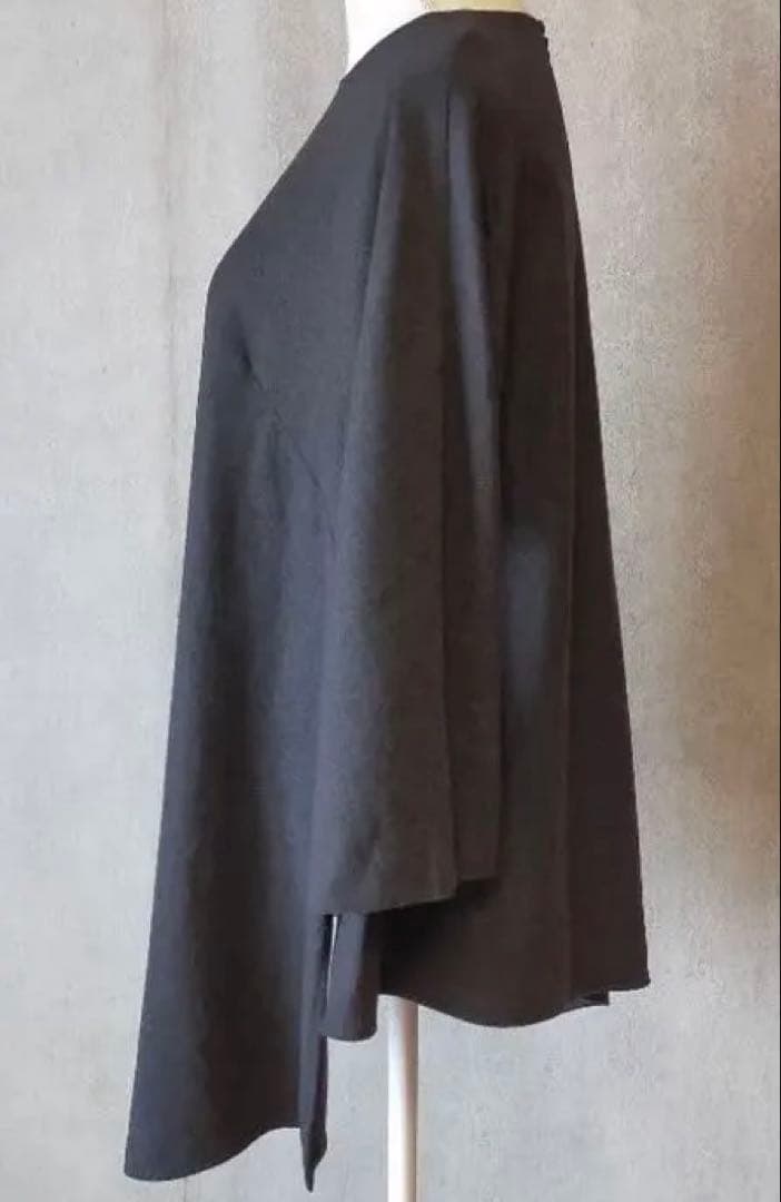 sorairoblue ENFOLD ウールストレッチアシメプルオーバー