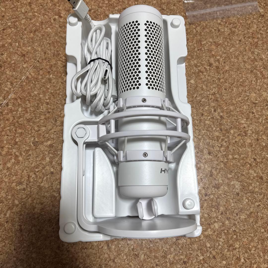 HyperX QuadCast S Standalone White 白+おまけ