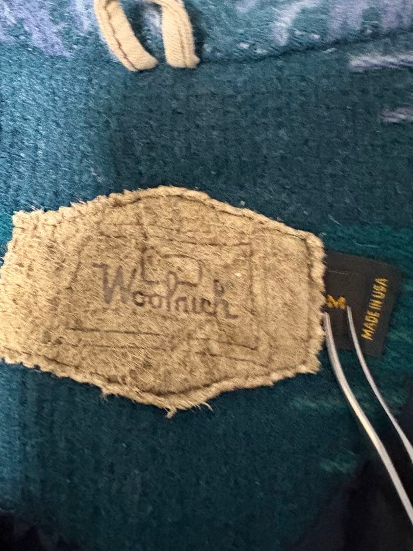 T&T　Woolrich ウールジャケット USA製 ネイティブ柄