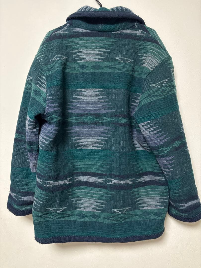 T&T　Woolrich ウールジャケット USA製 ネイティブ柄