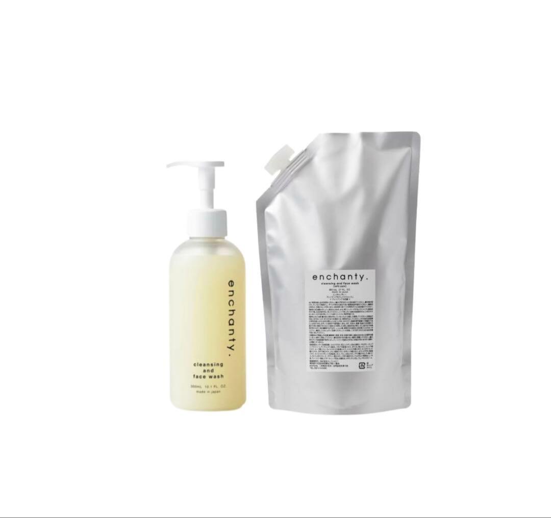 enchanty. cleansing tea wash 洗顔料 詰め替え用