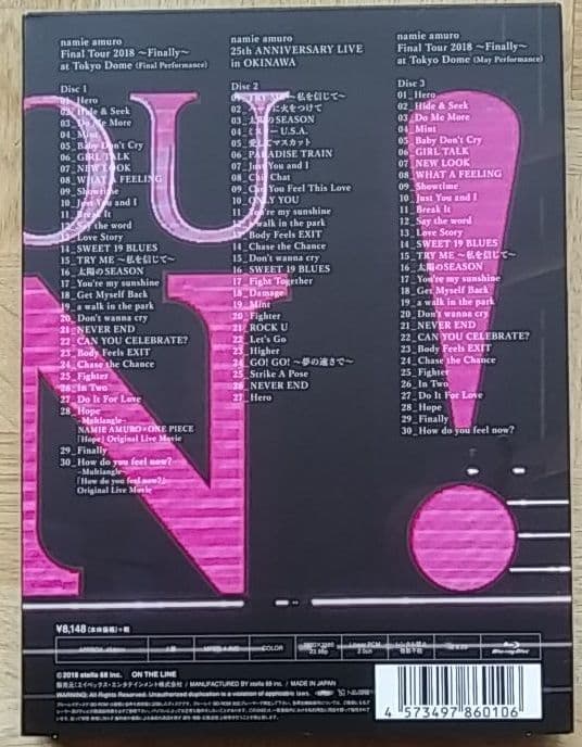 【Blu-ray】安室奈美恵/ Final Tour 2018～