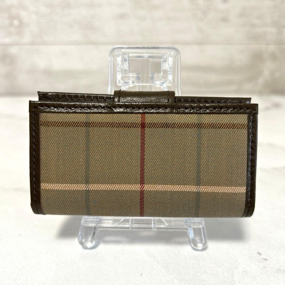 新品未使用　バーバリー Burberry 4連キーケース ノバチェック