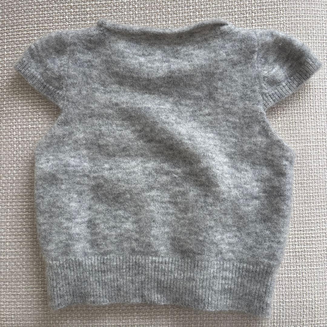 attisession united arrows ニットベスト　グレー