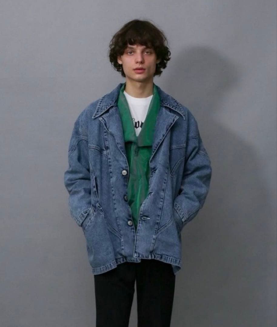 【keih】Iroquois CHEMICAL BIO DENIM JK