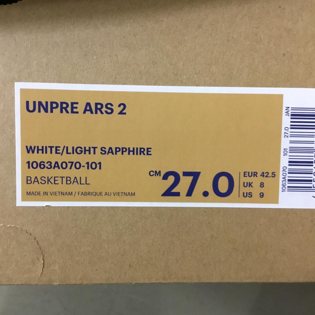 新品）26cm　１万円引　アシックス バスケ　シューズ アンプレアルス 2