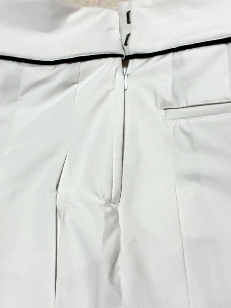 新品 S/XS アディダスゴルフ モックネック＆プリーツロングスカート上下セット
