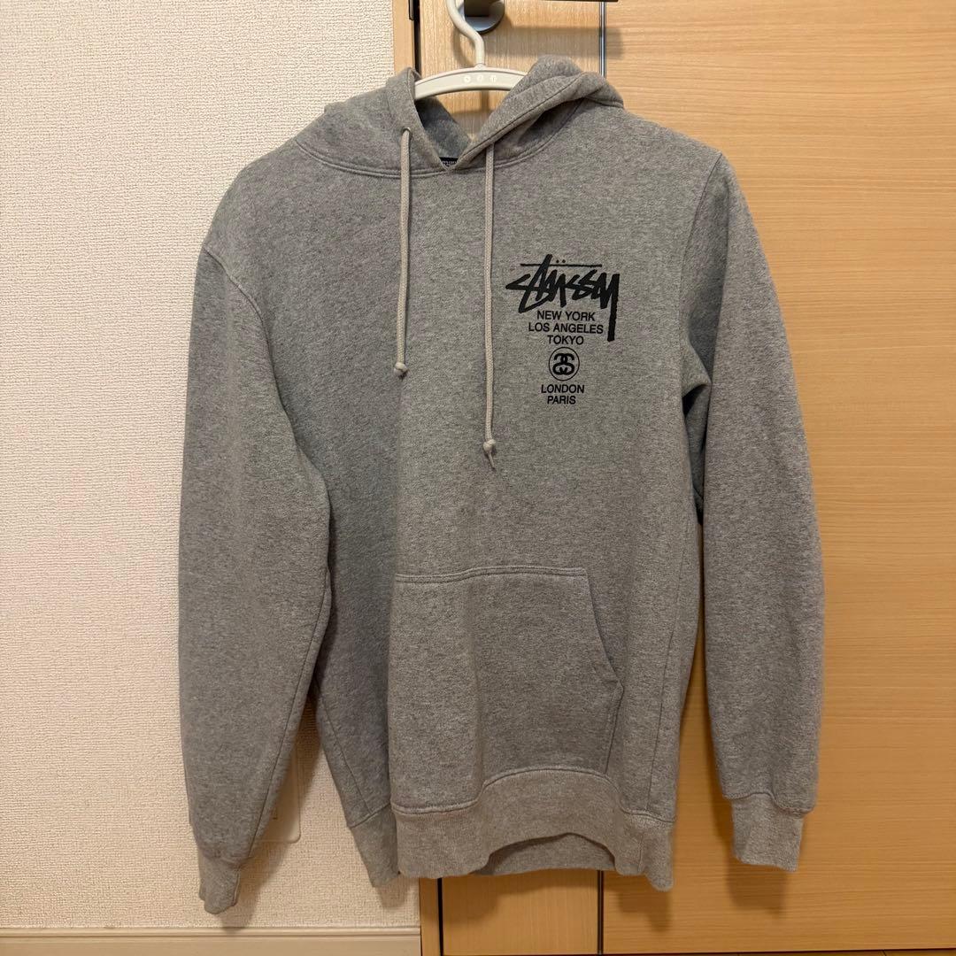 Stüssy グレー パーカー