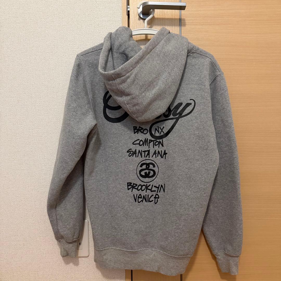 Stüssy グレー パーカー