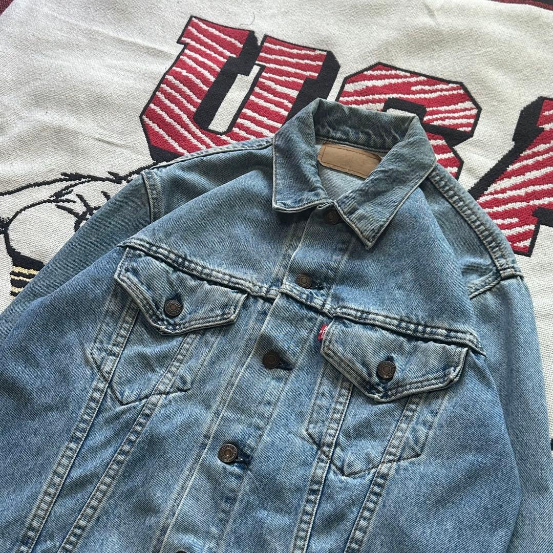 【希少】90s Levi's デニムジャケット 70505 1st 大戦モデル