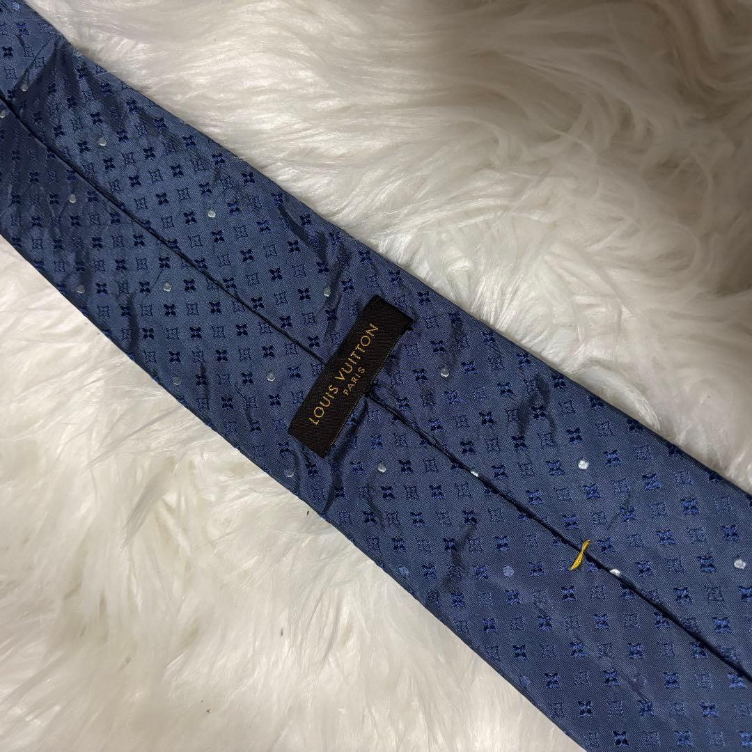 m*a様 即購入可☆LOUIS VUITTON シルク ネクタイ モノグラム 小