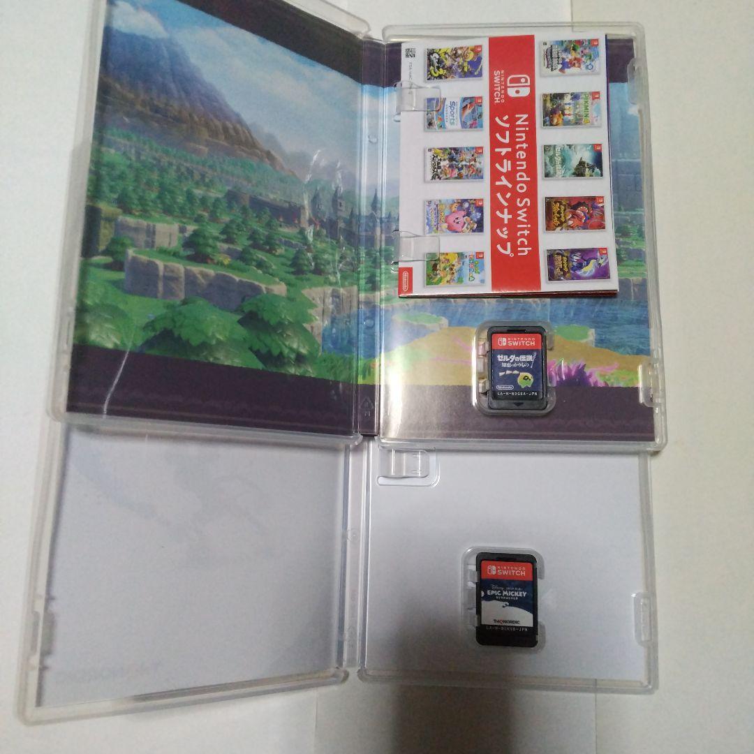 Switch ゼルダの伝説 知恵のかりもの ディズニー エピックミッキー
