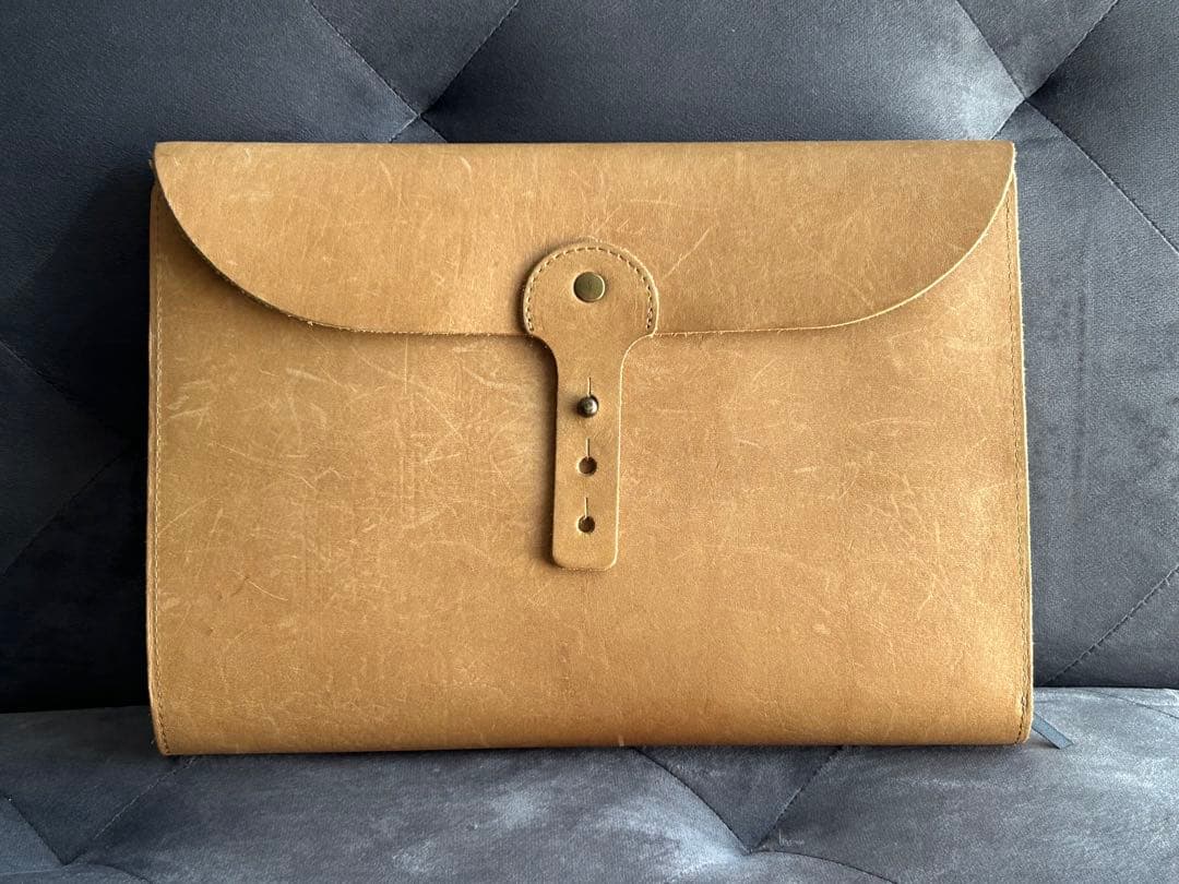 HOLTZ LEATHER A4 本革ドキュメントケース 付属ノート未使用