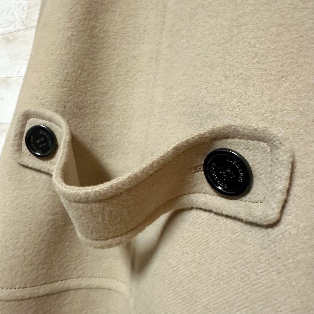 ✨BURBERRY ポンチョ ウール コート ケープ 裏チェック レディース✨