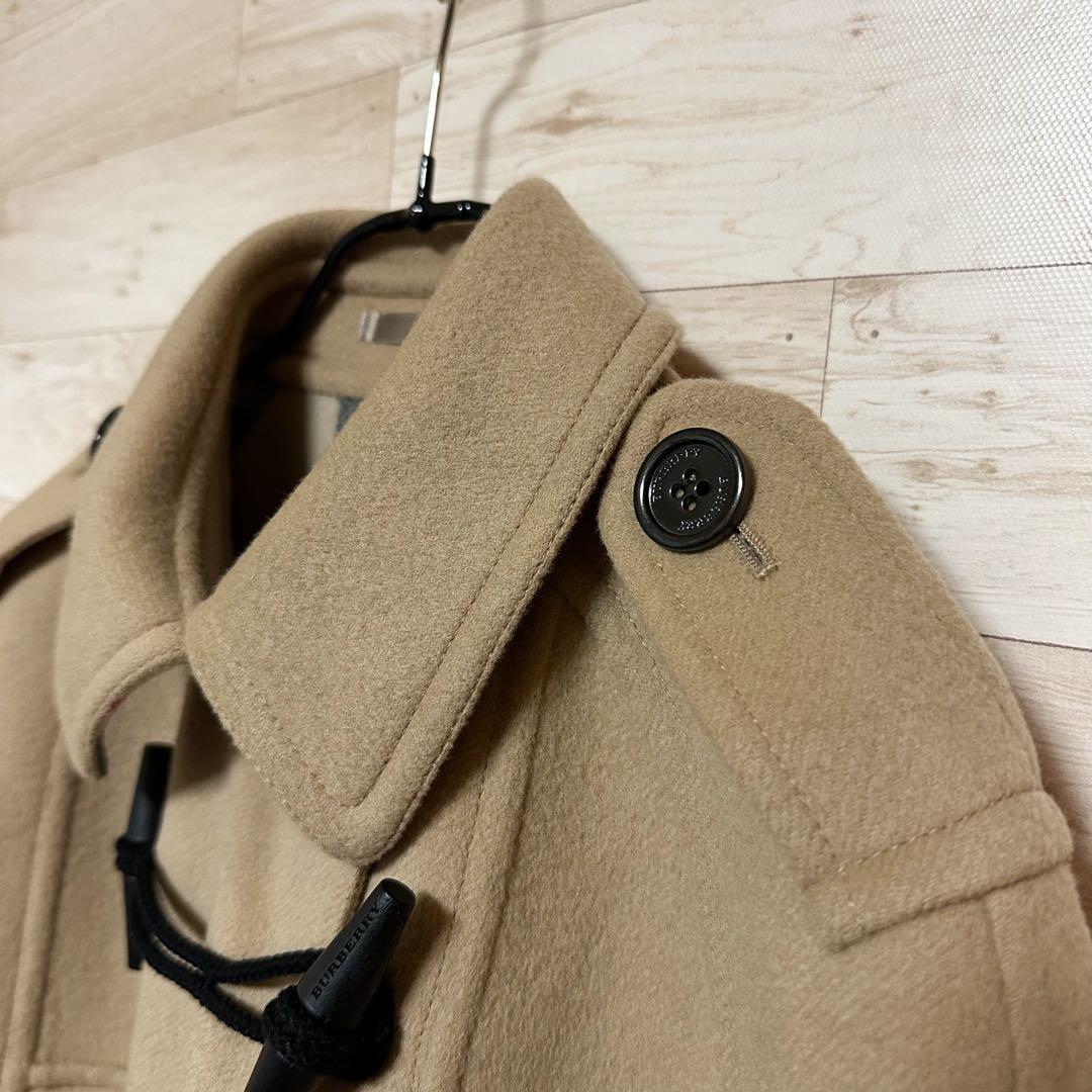 ✨BURBERRY ポンチョ ウール コート ケープ 裏チェック レディース✨