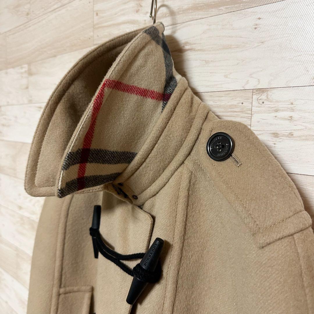 ✨BURBERRY ポンチョ ウール コート ケープ 裏チェック レディース✨