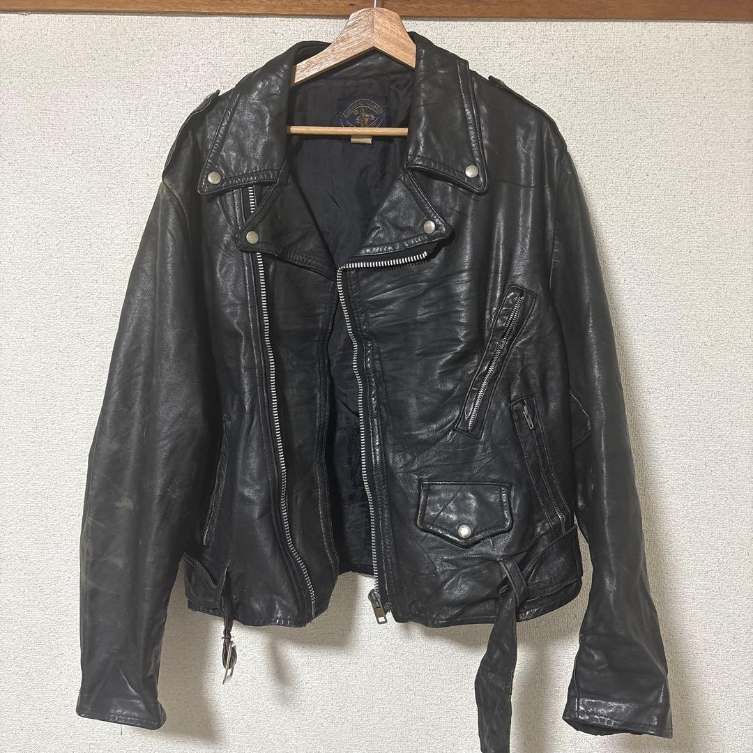 70s ライダースジャケット