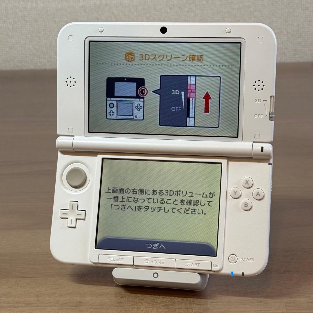 5-008 ニンテンドー3DS LL ピンク×ホワイト