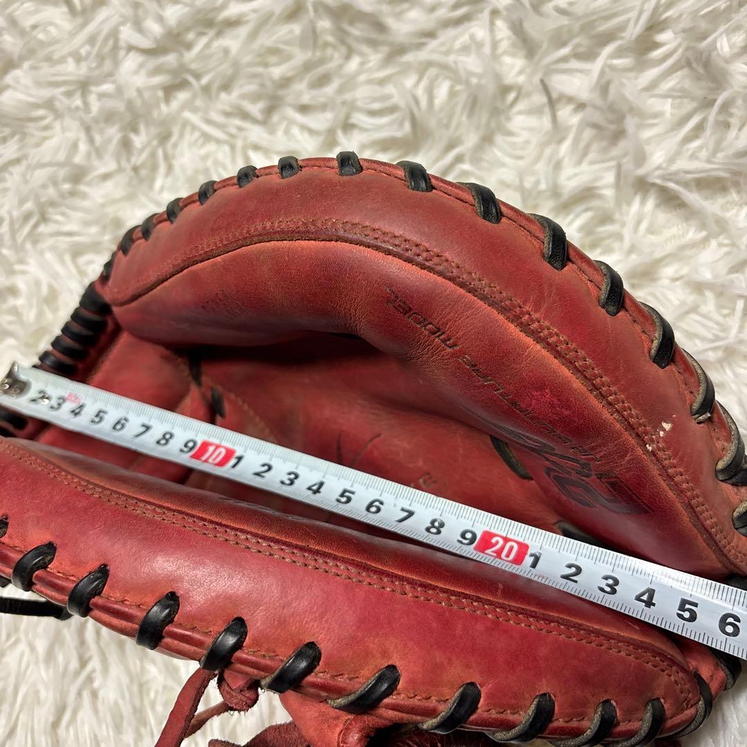 希少 NIKE ナイキ 城島モデル キャッチャーミット 軟式少年 赤 右投げ