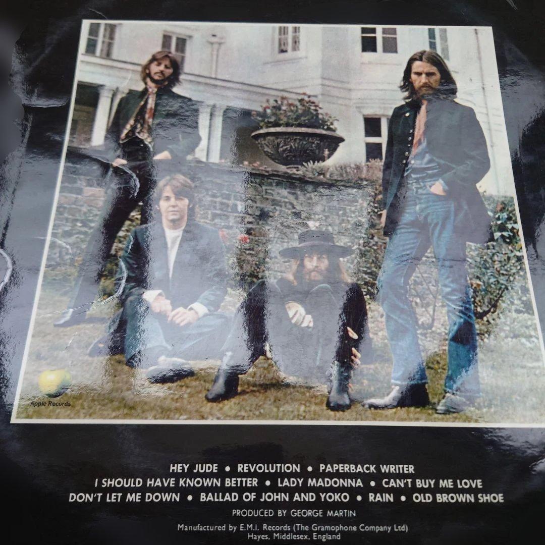 UK1st輸出盤The Beatles Hey Jude