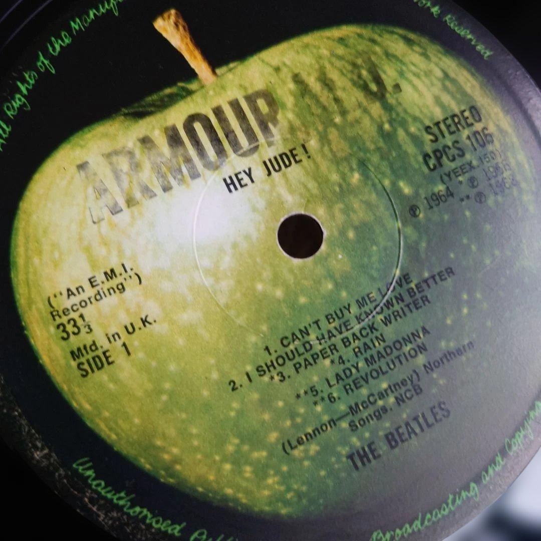 UK1st輸出盤The Beatles Hey Jude